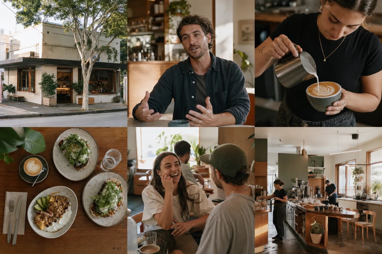 Illustrative generated social video from source media